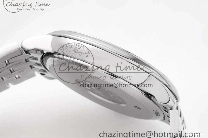 0429 De Ville SS DIWF 1:1 Best Edition Light Blue Dial SS Markers on SS Bracelet MIYOTA TopPick 7850